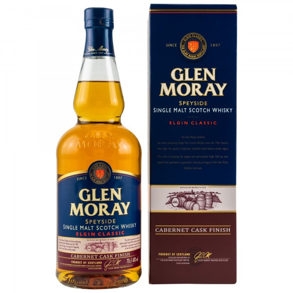 Glen Moray Cabernet Cask Finish 40% 0,7 L