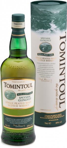 Tomintoul Peaty Tang Speyside Whisky 40% 0,7 L