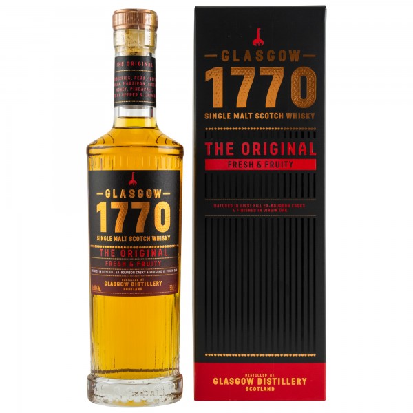 1770 Glasgow Single Malt Scotch Whisky - The Original 46% 0,5L