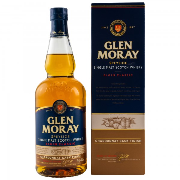 Glen Moray Chardonnay Cask Finish 40% 0,7 L