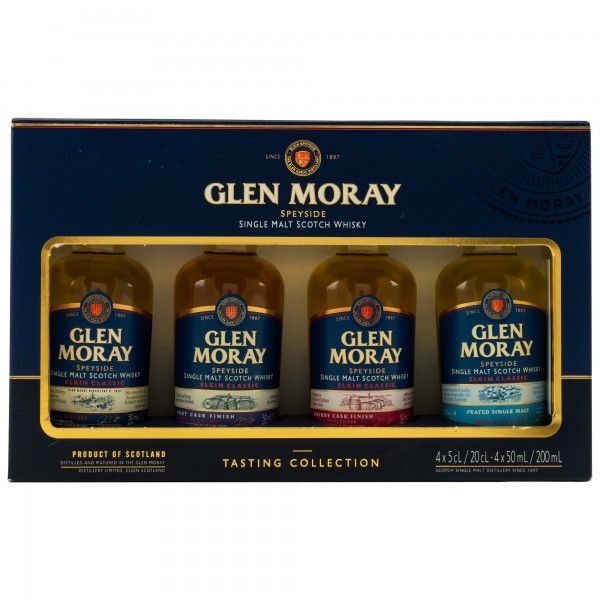 Glen Moray Tasting Set 40% 4x50ml