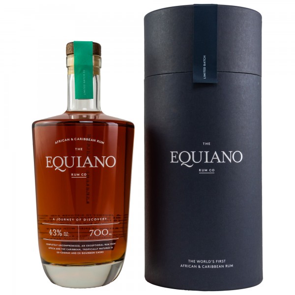 Equiano Rum - African-Caribbean Rum 43% 0,7L