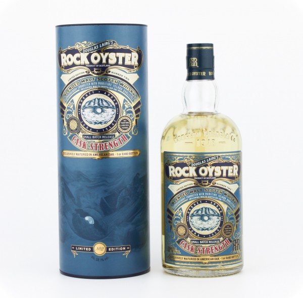 Rock Oyster Cask Strength Whisky 56,1% vol. 0,7 L