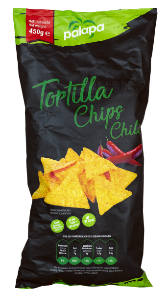 Palapa Tortilla Chips Chili 450g