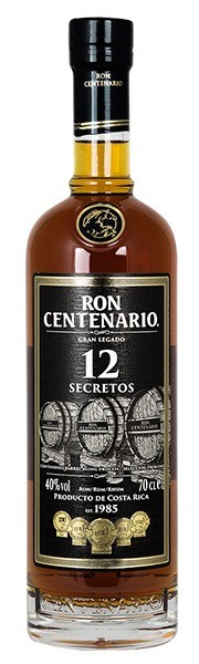 Ron Centenario 12 Secretos 40% 0,7 L