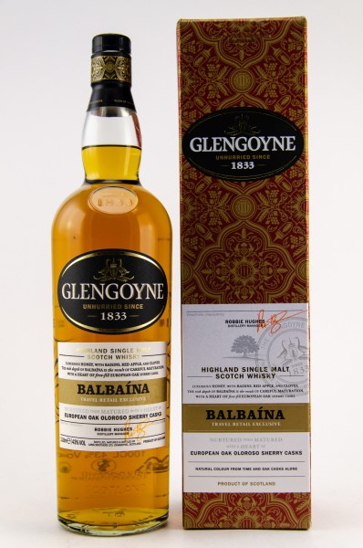 Glengoyne Balbaina European Oak 43% 1,0 L