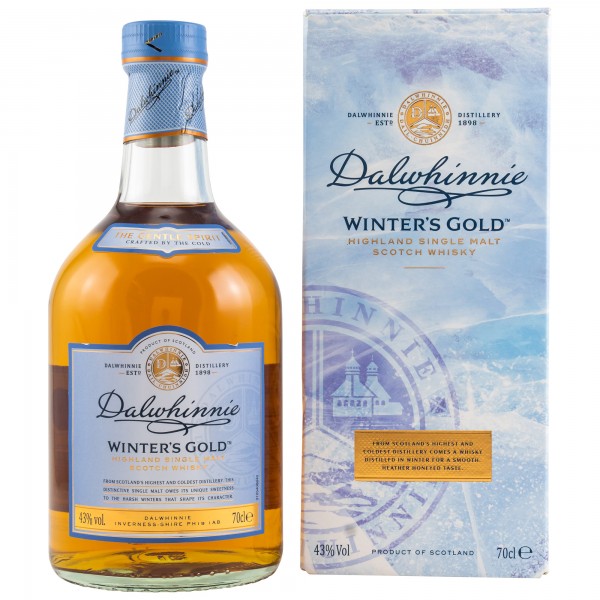 Dalwhinnie Whisky Winters Gold 43% 0,7L