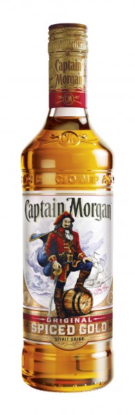 Captain Morgan Spiced Gold ( Rum-Basis) 35% 0,7L