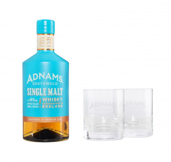 Adnams Single Malt Whisky 40% 0,7 L OHNE GLÄSER