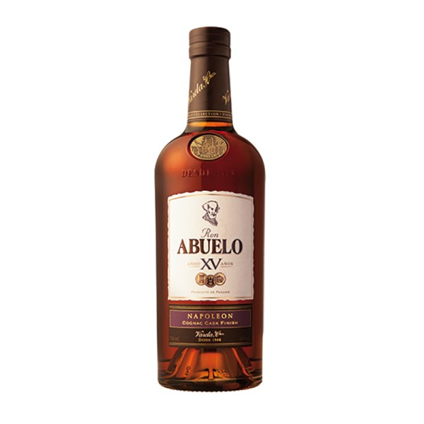 Abuelo 15 Jahre Napoleon Cognac Finish Rum 40% 0,7 L