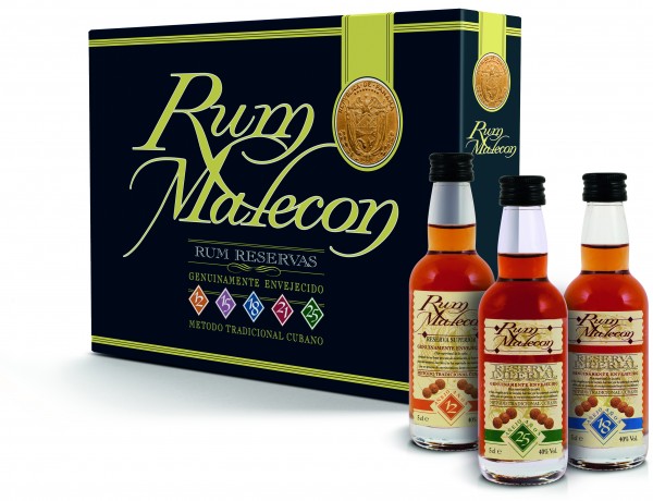 Malecon Rum Reserva Set 40% 5x0,05L