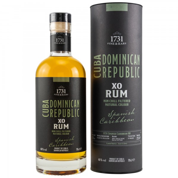 1731 Rum - Spanish Carribean XO 46% 0,7L
