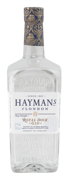 Hayman`s Royal Dock Gin Navy Strenght 57% 0,7 L
