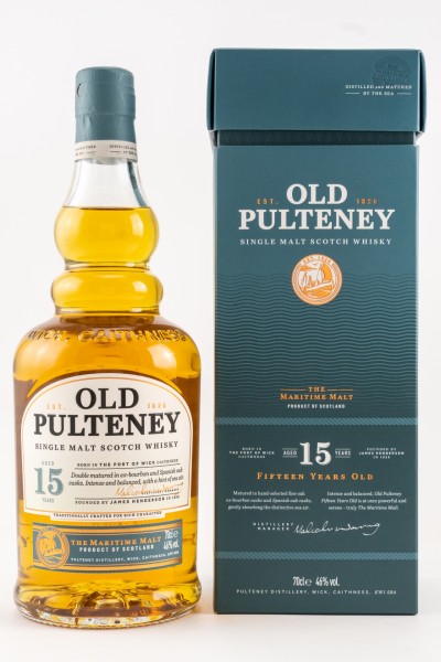 Old Pulteney 15 Jahre 46% 0,7L