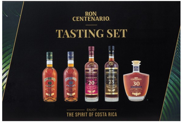 Centenario Rum Tasting Set 40% 5 x 0,05 L