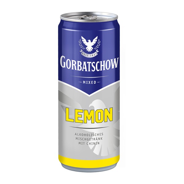 Gorbatschow & Lemon 10% 0,33 L Dose
