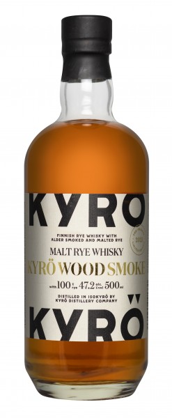 Kyrö Wood Smoke Malt Rye Whisky 47,2% 0,5 L