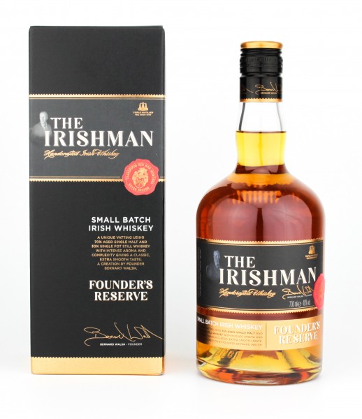 The Irishman Founder's Reserve 40% 0,7 L